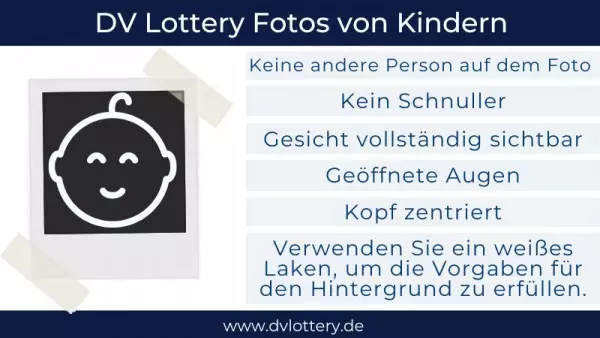 DV Lottery Fotos Kinder